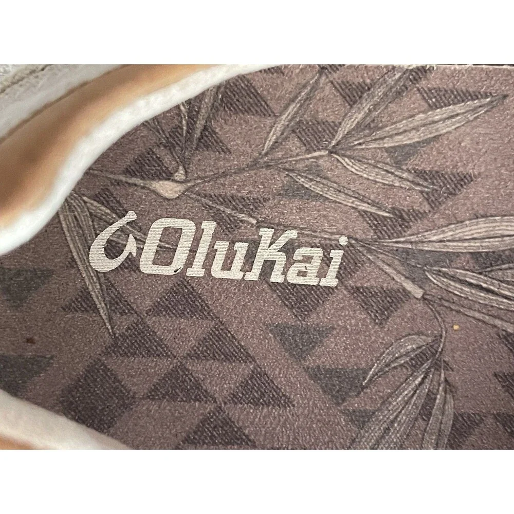Olukai Lae'ahi Li Off-White Casual Sneakers Shoes 10445-1919 Mens 11